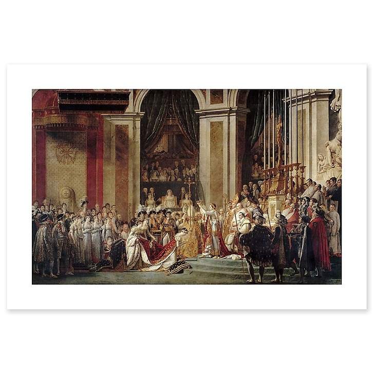 Sacre de l empereur Napoléon et couronnement de l impératrice Joséphine