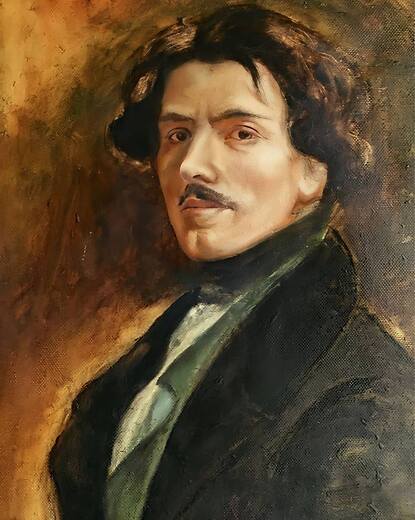 (2) Eugène Delacroix (1798-1863)
