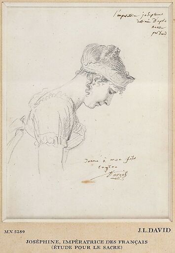 Portrait de l’impératrice Joséphine