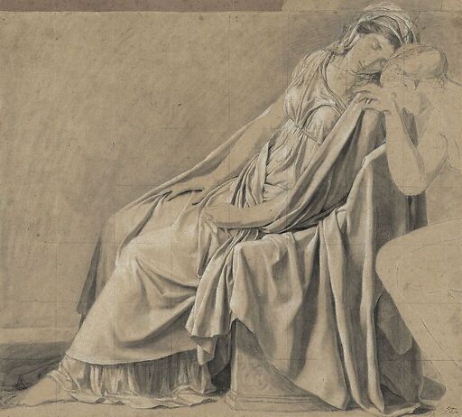 Sabine, étude pour Le Serment des Horaces