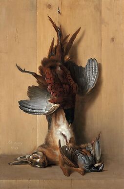 Still life with pheasant