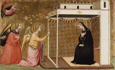 The Annunciation (predella element)