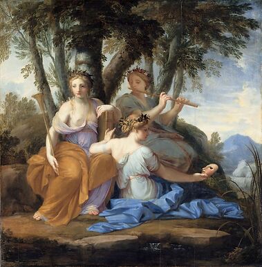 Clio, Euterpe and Thalie