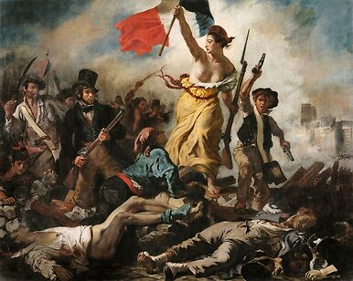 Le 28 juillet 1830 : la Liberté guidant le peuple