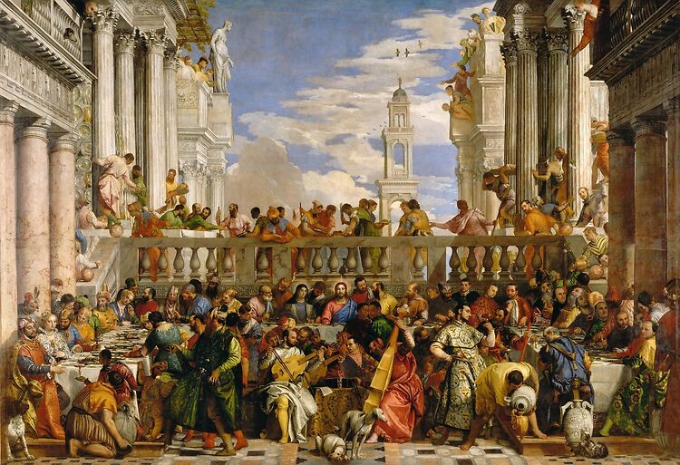 The Wedding at Cana (framed art prints) · Louvre Shop