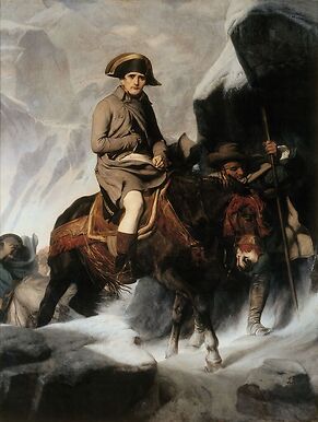 Napoleon Crossing the Alps