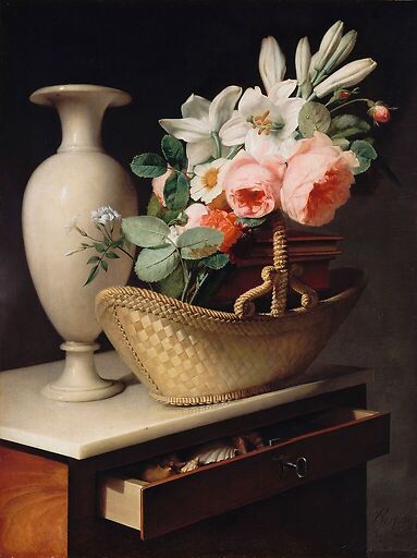 Still-Life with a Basket of Flowers