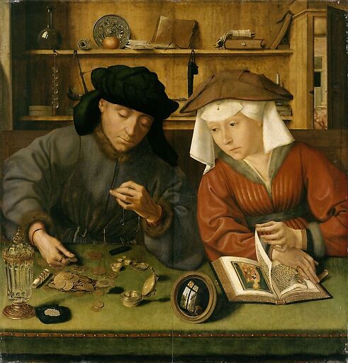 The Moneylender and His Wife