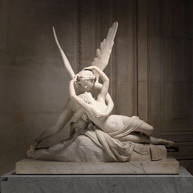 Psyche Revived by Cupid's Kiss