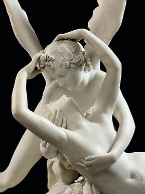 Psyche Revived by Cupid's Kiss