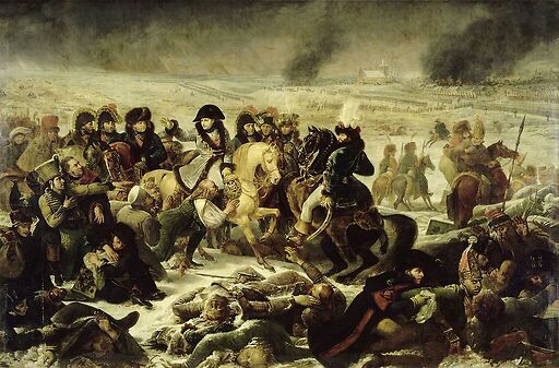 Napoleon I on the battlefield of Eylau (February 9, 1807)