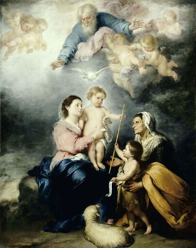 The Holy Family, known as the Virgin of Seville