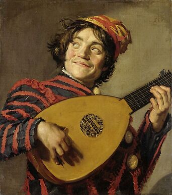 Buffoon with a Lute