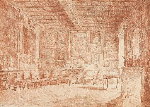 The salon of the bailiff of Breteuil