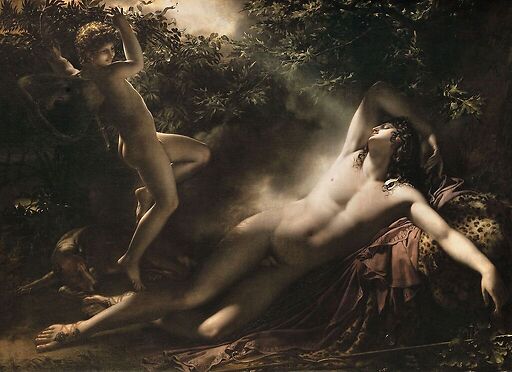 Endymion, effet de lune, dit aussi Le Sommeil d'Endymion