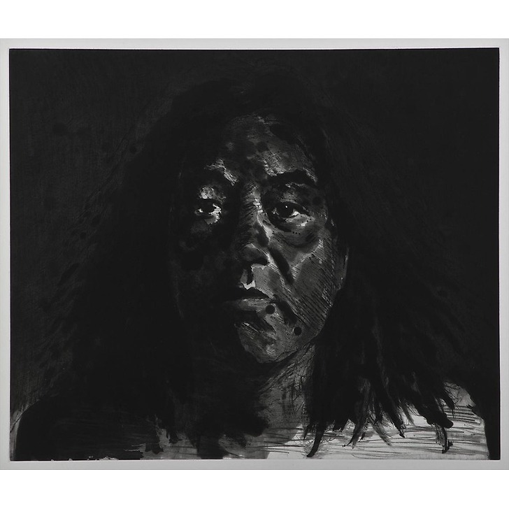 Autoportrait 2009 - Yan Pei-Ming