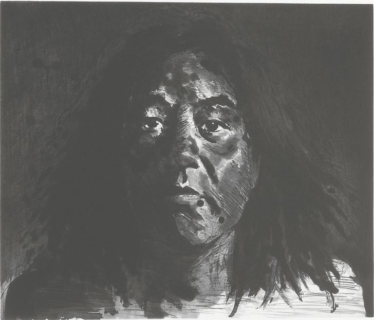 Autoportrait 2009 - Yan Pei-Ming