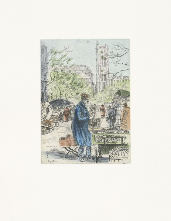 The bird market - Eugène-Louis Véder