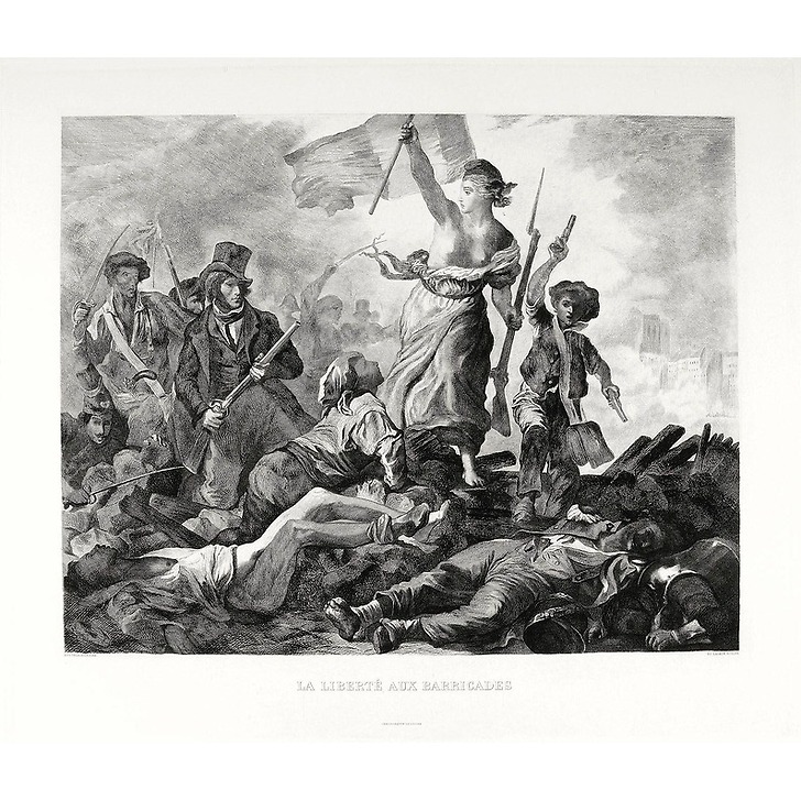 La Liberté guidant le peuple. 28 juillet 1830 - Delacroix