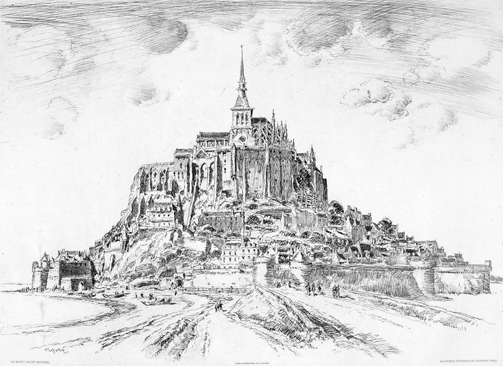 Le Mont Saint-Michel - Georges Gobô