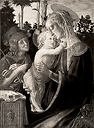 La Vierge, l'enfant Jésus et Saint Jean - Botticelli