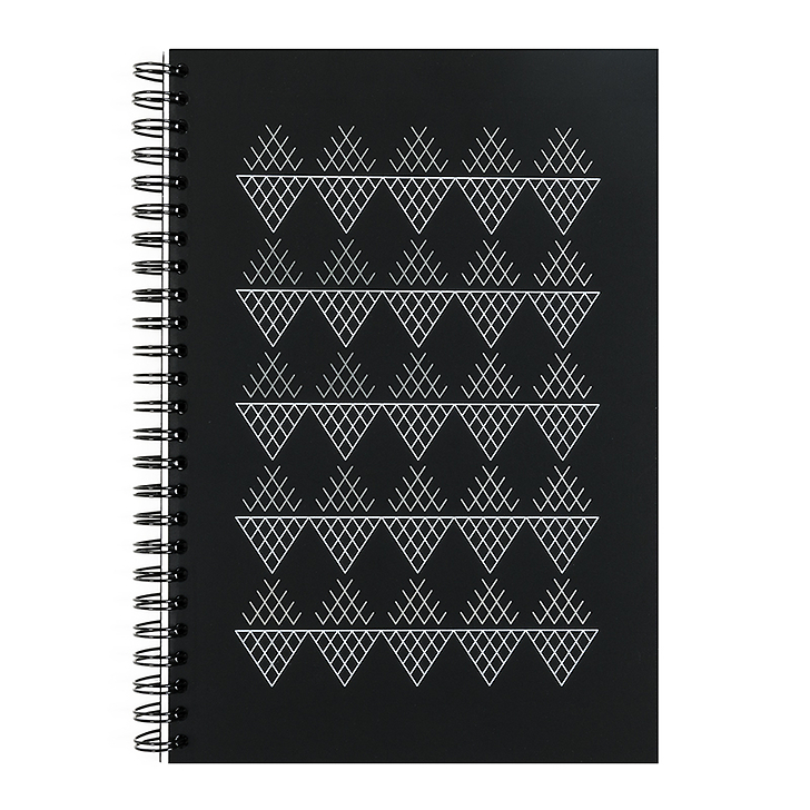 Spiral notebook : Pyramid