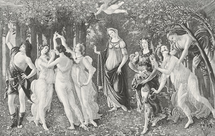 Allégorie du printemps - Botticelli