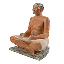 Seated scribe