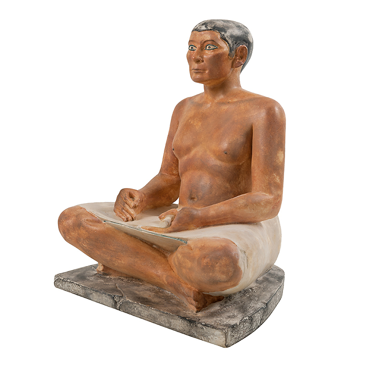 Seated scribe