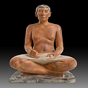 Seated scribe