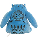 Plushie Hippopotamus blue - Large Model