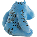 Plushie Hippopotamus blue - Large Model