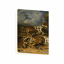 Delacroix "Jeune tigre jouant avec sa mère" - Notebook