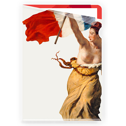 Sous-chemise Delacroix La Liberté guidant le peuple - A4