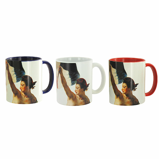 Mug Delacroix La liberté guidant le peuple - Bleu