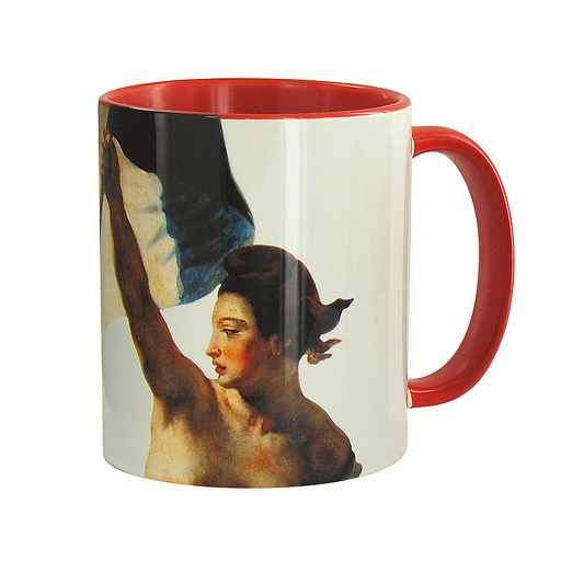 Mug Delacroix La Liberté guidant le peuple - Rouge