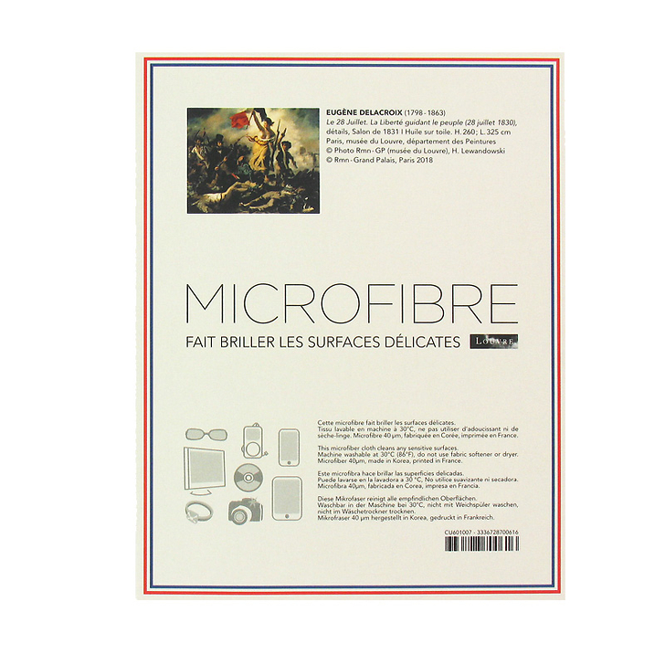 Microfibre - Delacroix "La Liberté guidant le peuple"