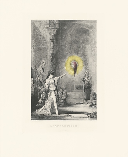 L'apparition : Salomé et la tête de saint Jean-Baptiste - Gustave Moreau