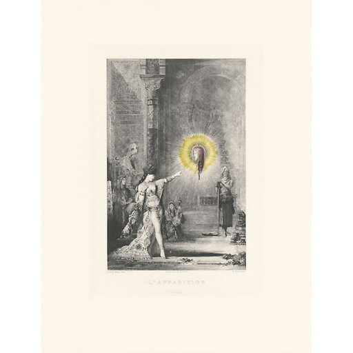 L'apparition : Salomé et la tête de saint Jean-Baptiste - Gustave Moreau