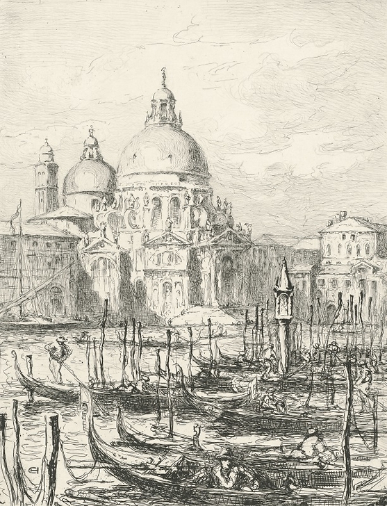 Church of the Salute in Venice - Henri-Lucien Cheffer