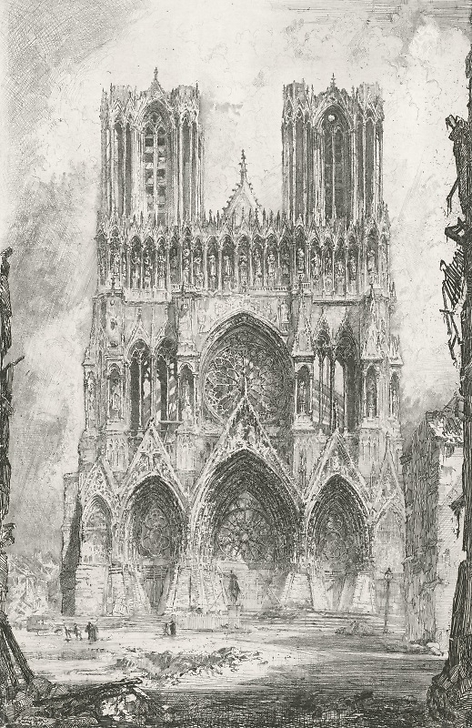 Cathédrale de Reims (façade)