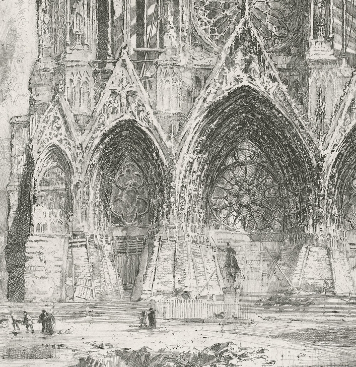 Cathédrale de Reims (façade)