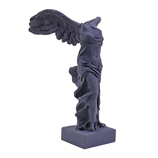 Victoire de Samothrace 34 cm - Bleu poudre