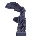 Victory of Samothrace 34 cm - Powder blue