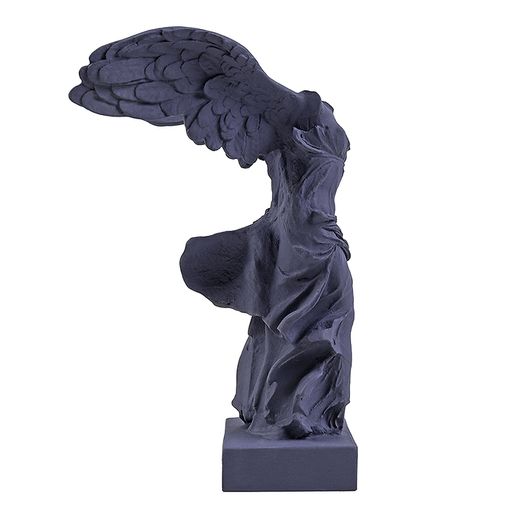 Victoire de Samothrace 34 cm - Bleu poudre