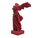 Victory of Samothrace 34 cm - Dark red