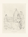 The Stamati family - Pierre Munier according to Ingres