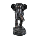 Runing elephant Barye - Bronze