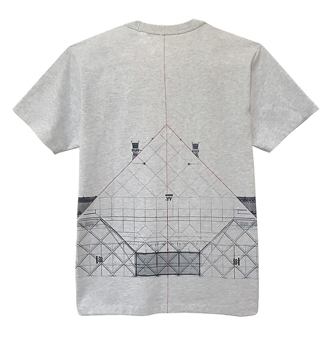 T-shirt JR Pyramid of the Louvre - Homecore