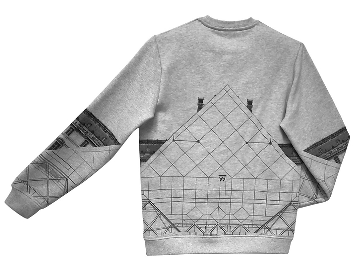 Sweat JR Pyramide du Louvre - Homecore